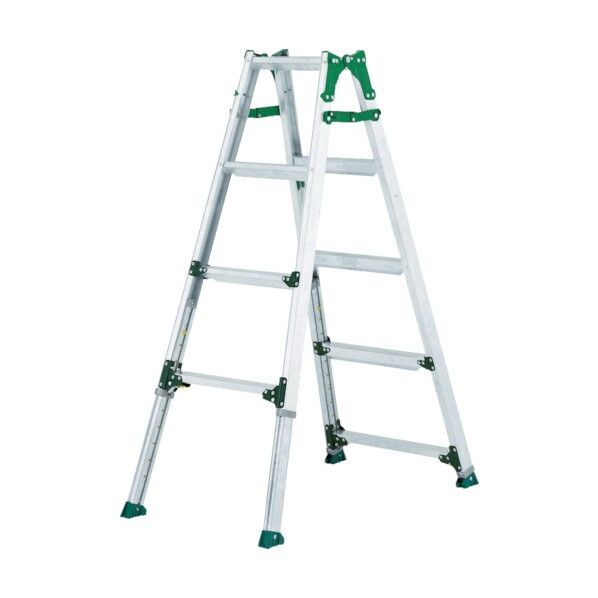 高段差用伸縮脚付きはしご兼用脚立 PRH