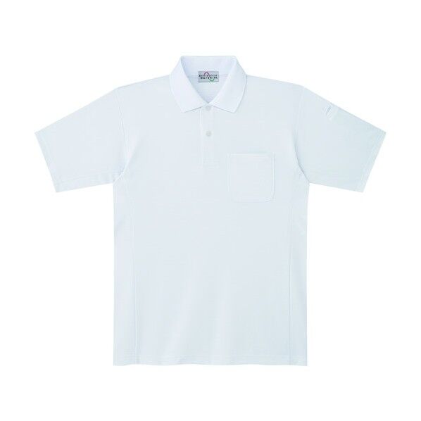 エコ帯電防止半袖ポロシャツ