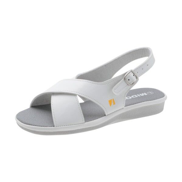 女性用 静電作業靴 レディ ホワイト L PSCB-W-L 1足