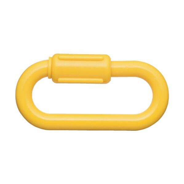 プラチェーン金具/プラスチックスクリュージョイント 8mm(白 黄) PSJ80 チェーン 10個