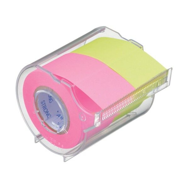 メモックロールテープ強粘着カッター付RL