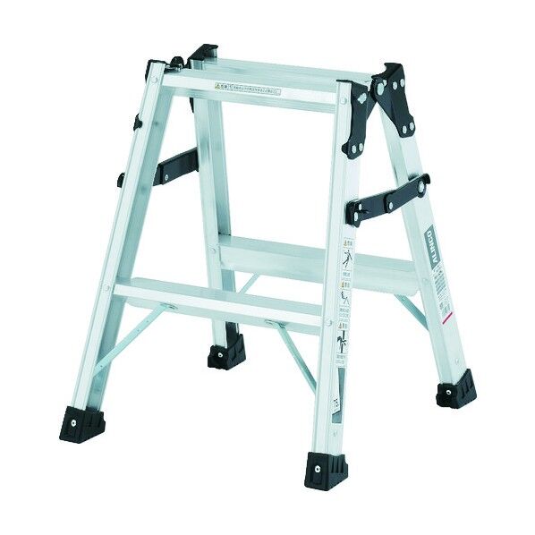 幅広踏ざん(55mm)はしご兼用脚立 天板高さ:0.52m PRS60WA 1