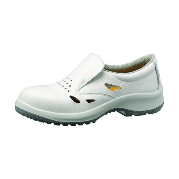 ミドリ安全 通気構造スリッポンタイプ静電安全靴 プレミアムコンフォートシリーズ PRM200ホワイト通気静電 26.5CM 300 x 182 x 110 mm PRM200S-TUUKI-W-26.5 1個