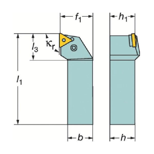 T-Max P ネガチップ用シャンクバイト PTGNL 1