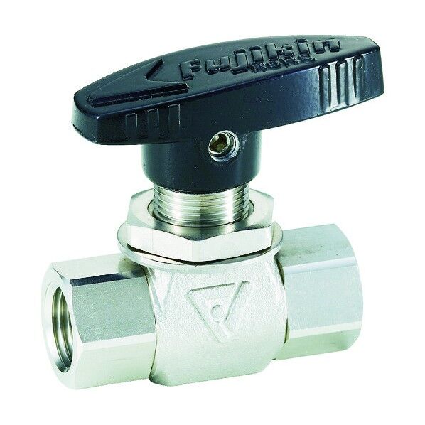 パネルマウント式ボール弁(ステンレス)