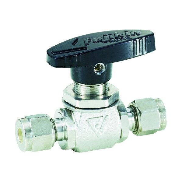 パネルマウント式ボール弁(ステンレス)