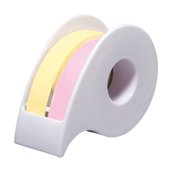 ポスト・イット 全面粘着ロール 12mmX10m イエロー/ピンク PTR-12YP 1点