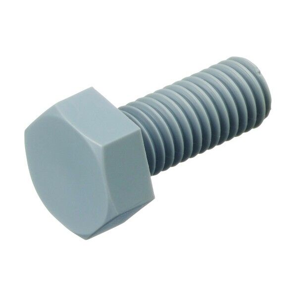ポリ塩化ビニル 六角ボルト M4-12 PVC/BT M4-12 100個