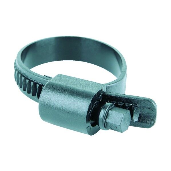 樹脂製ホースバンド Ezyclamp 締付径25.0~50.0mm 対辺8.0mm ナイロン66 PWD-13-50-SC-PA66-BK 1点