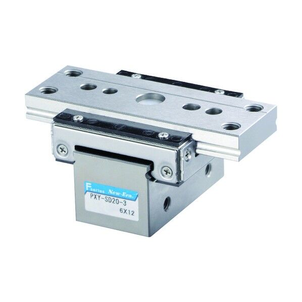 ピコポジショナPXYシリーズ シリンダ内径12/20mm 誤差吸収範囲1～3mm 標準タイプ/LF ロックオフタイプ/センタ保持タイプ PXY-SD20-1-BH 1点