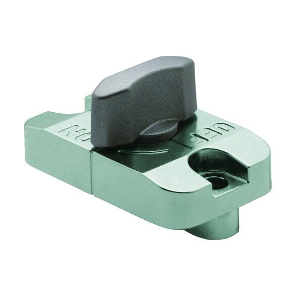 長穴スライドロック(金属ノブ) 金属ノブ