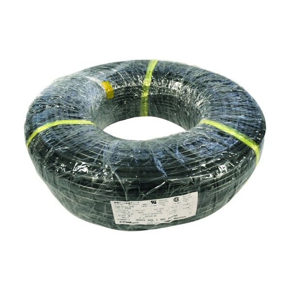 耐熱ビニル絶縁チューブ(UL・CSA) T-105 (600V 105℃) 黒 PYM656A-7 1点