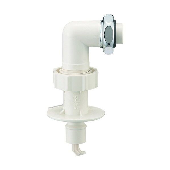 洗濯機用L型ニップル 自動止水機能付き カップリング水栓・万能ホーム水栓用