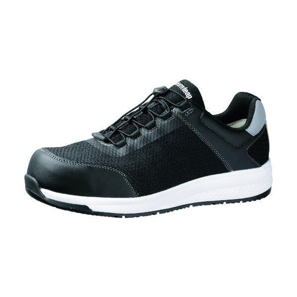 高反発ソール 先芯入リスニーカー クワンタムリープ QL-01 ブラック 24.0cm QL-01-BK-24.0 1足