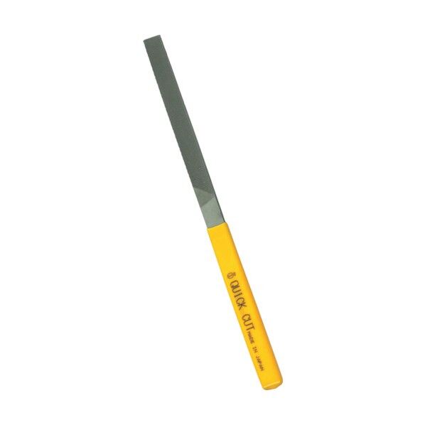 クイックカットヤスリ 10本組 平 中目 QHI0102 1点
