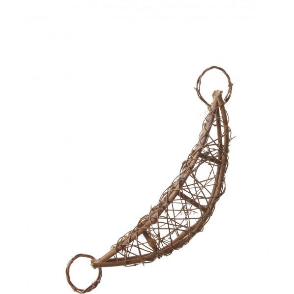 25CMナチュラルラタンクレッセント MCY-0311 1コ