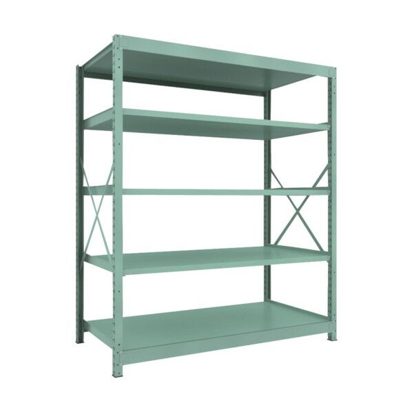 R3型中量ボルト式棚 5段 単体型