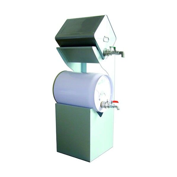 アクアシステム ペール・一斗缶用 2段式ラック(ステンレス)