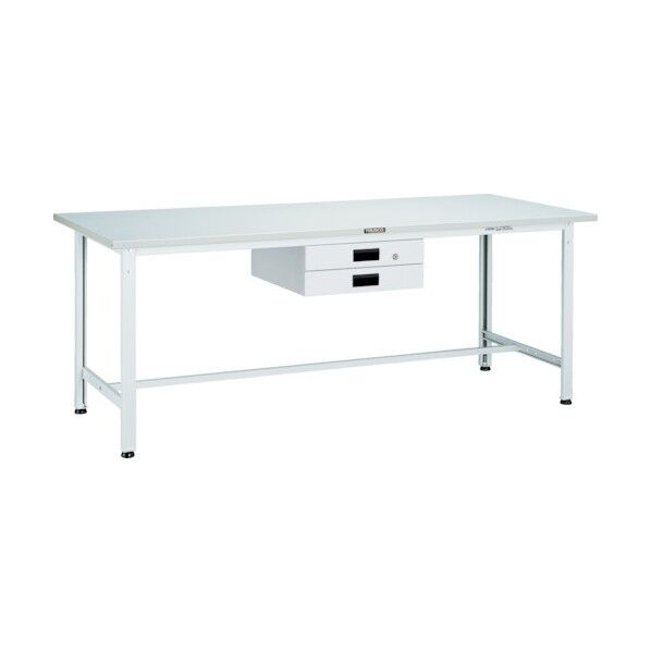 RAE型軽量作業台(薄型2段引出し付)