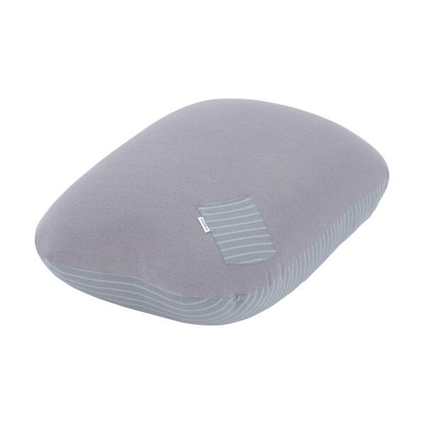 100645 リバーシブルビーズクッション ライトグレー RBC-1P-H 1点