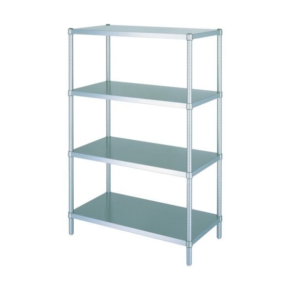 ステンレスラック(ベタ棚タイプ) 4段 RB4型 SUS403