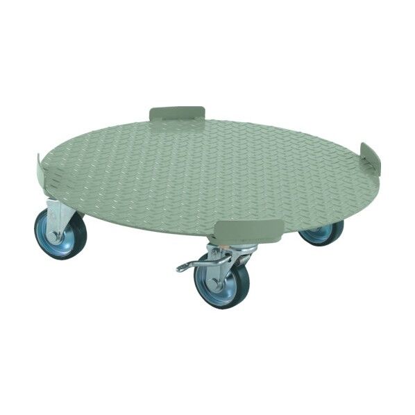 円形台車(4点ガイドタイプ) ストッパー付