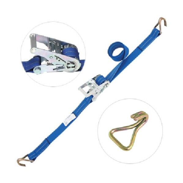 ラチェットバックルナローフック付 220 x 105 x 140 mm RB3016NH300 1
