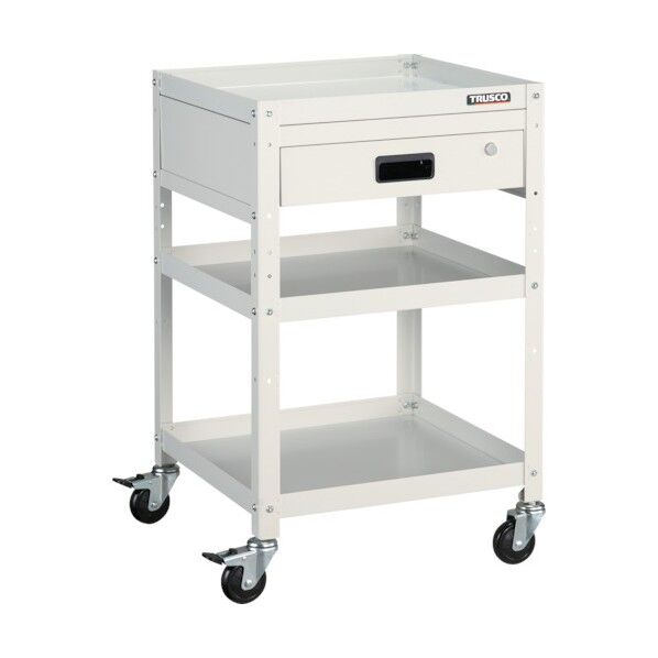 ラビットワゴン (ゴム車輪・1段引出し付)