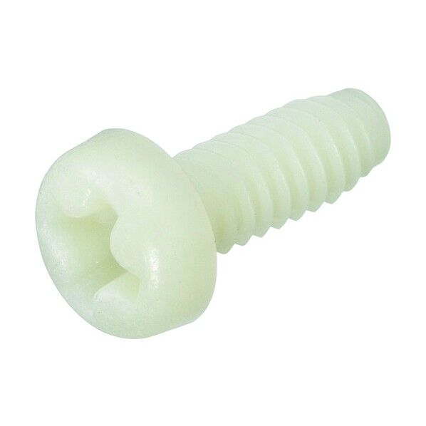 ガラス繊維強化ポリアミドMXD6 RENY 十字穴付ナベ小ネジ M5-15 RENY/PH M5-15 500個