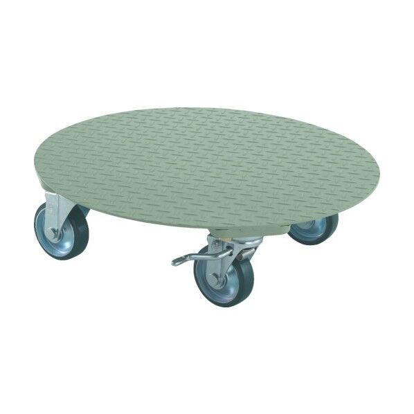 円形台車(上置きタイプ) ストッパー付