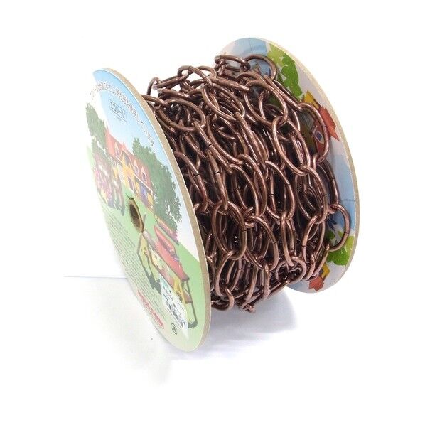 ランプリール巻チェイン 銅ブロンズ 15m R-IL134 1