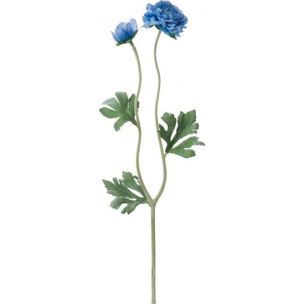 フラッフィーラナンキュラス BLU 便利グッズ(文具・OA機器) FA -7056 1本