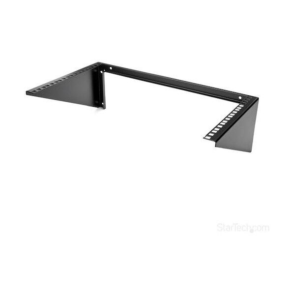 サーバーラック/6U/19インチ/垂直型/壁掛け用ブラケット/スチール製/ネットワーク機器ラック ブラック 長さ152mm×幅505mm×高さ282mm RK619WALLV 1個