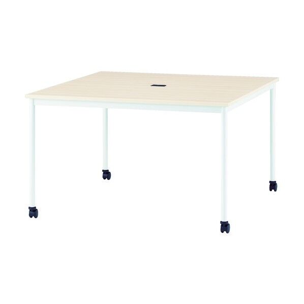 オフィスデスク 角型 キャスター付