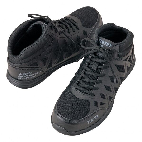 TULTEX セーフティシューズ(男女兼用) 010ブラック 23.5 51666 1足