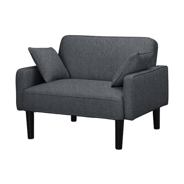 101981 1人掛けリクライニングソファ ダークグレー RSB-1S-DH 1点