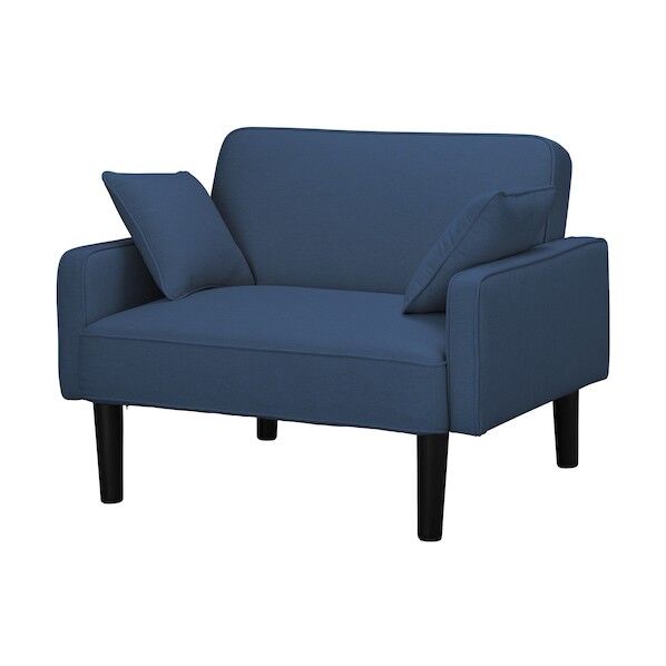 101980 1人掛けリクライニングソファ ネイビー RSB-1S-K 1点