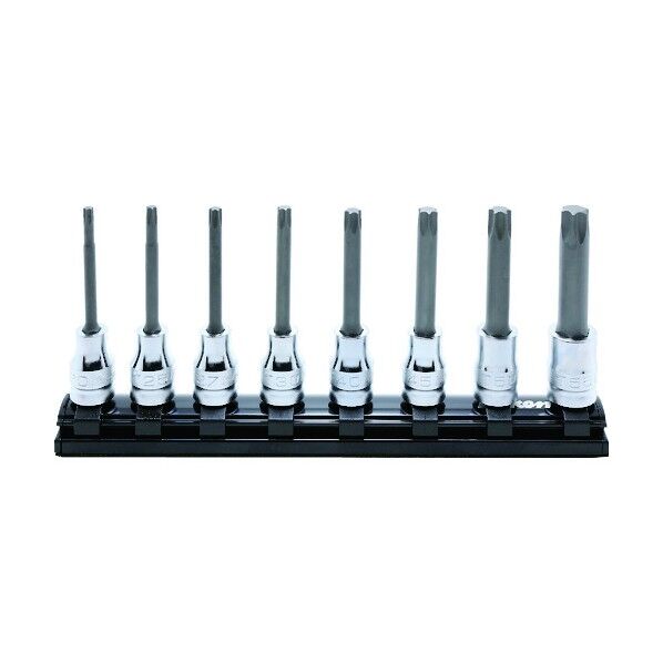 コーケン 9.5mm差込 Z-EALトルクスビットソケットレールセット8ヶ組