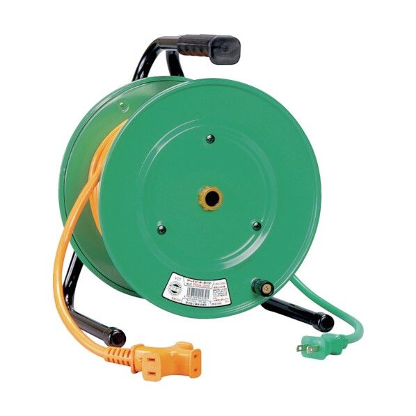 延長コード型ドラム びっくりール 100V 2芯 アース無 20m RSA-20S 1台