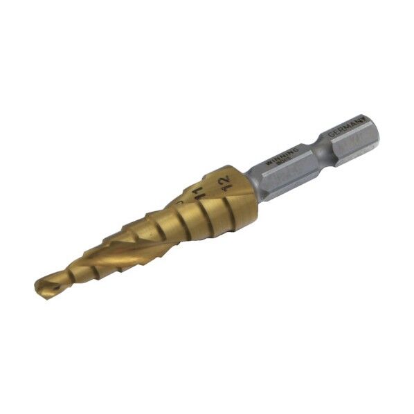 スパイラルピラミッドドリル (2枚刃)