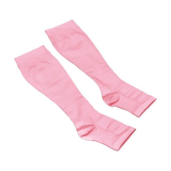 リラルーチェ ひざ下ソックス オープントゥ ピンクS RLIIDRLO1S 1点