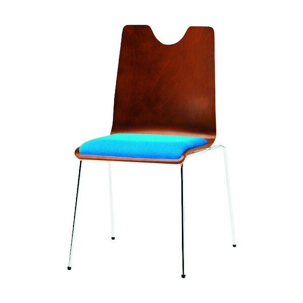 リフレッシュチェア 4本脚 クリアブルー RMH-L4 CBL 1点