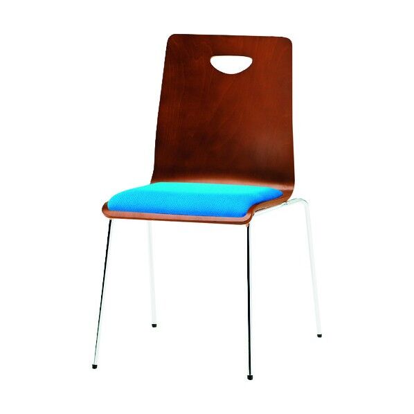 リフレッシュチェア 4本脚 クリアブルー RM-L4 CBL 1点