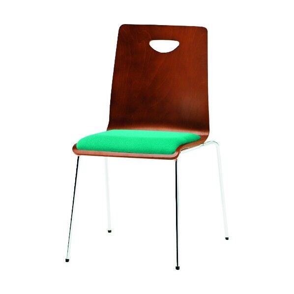 リフレッシュチェア 4本脚 クリアグリーン RM-L4 CGN 1点