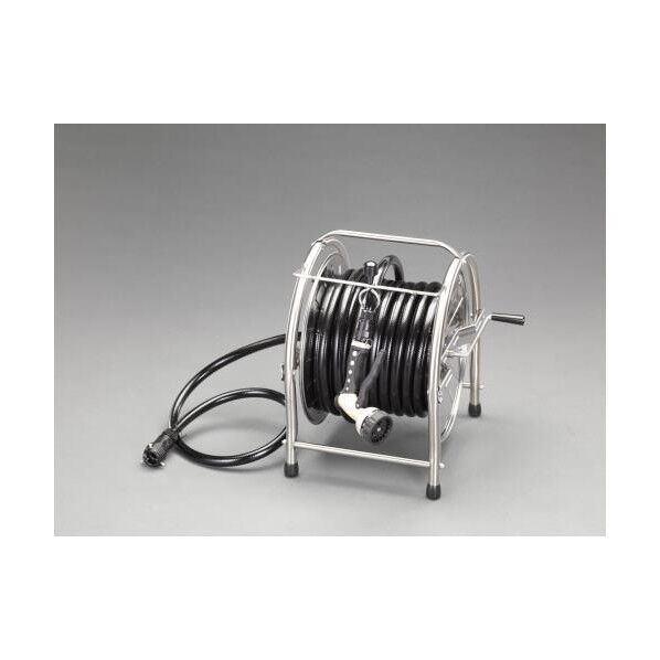 15/20mmx30m 散水ホースリール(ステンレス製)