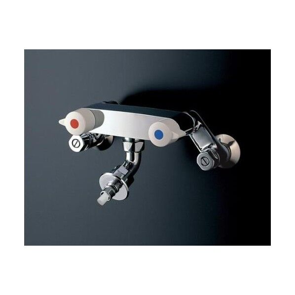 エスコ 洗濯機用混合栓(ストッパー付) EA468CF-201 1...