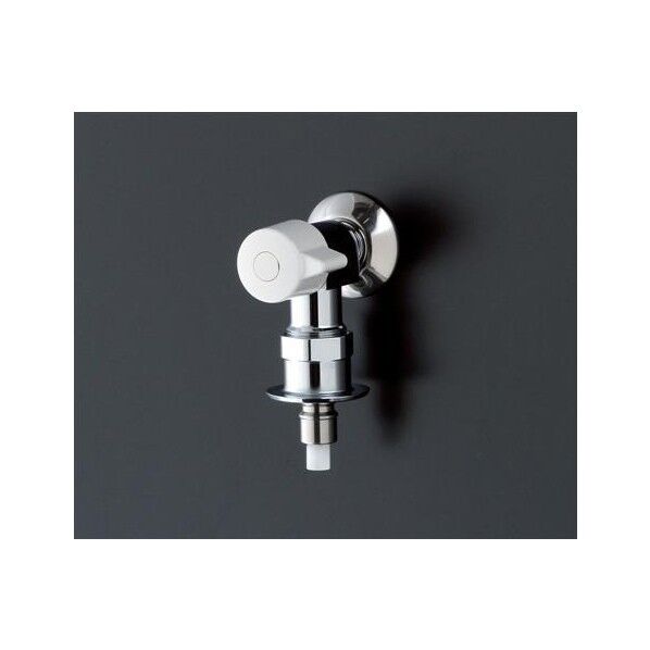 エスコ 洗濯機用横水栓(ストッパー付) EA468CF-202 1...