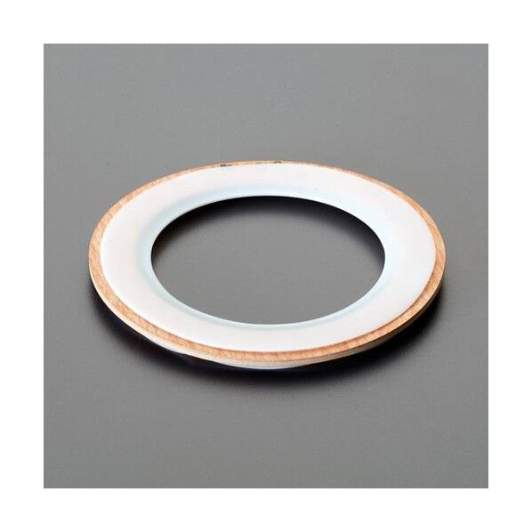 エスコ(esco) PTFE/包ミガスケット(JIS5K) 100A/2.8mm EA351CS-100 1枚...