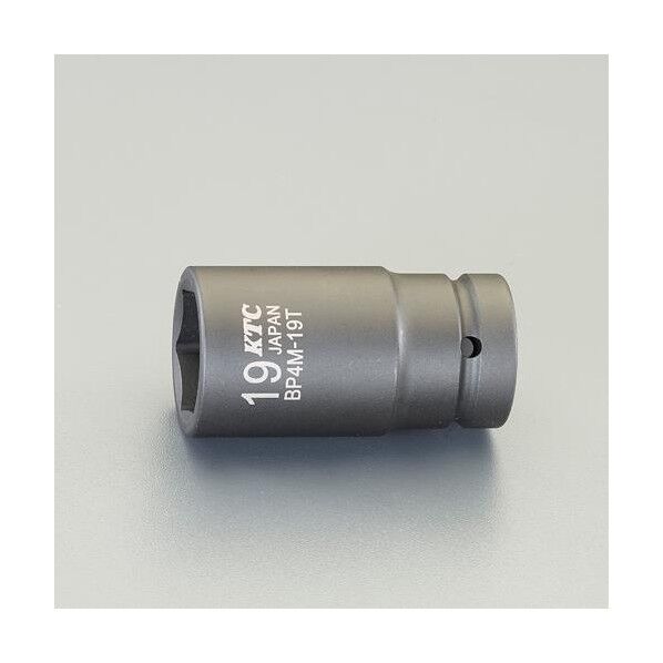 セミディープインパクトソケット(ピン・リング付 1/2インチDR×8mm12 EA164KE-208 1個