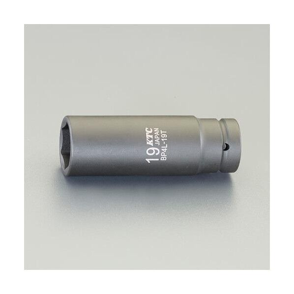 ディープインパクトソケット(ピン・リング付) 1/2インチDR×10mm EA164KE-410 1個